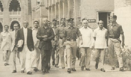 Zulfiqar Ali Bhutto going to Court for his Murder trial