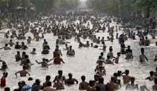 Canal, Pakistan, Lahore, heat wave