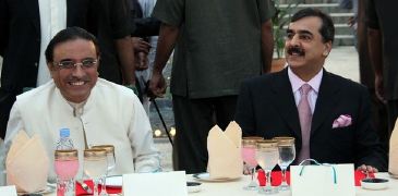 Asif Ali Zardari Yousuf Raza Gillani