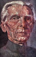 Gulgee's portrait of Jinnah