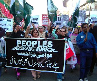 People's Resistance movement in Pakistan
