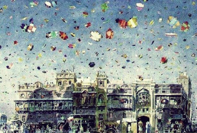 Lahore Basant Kites
